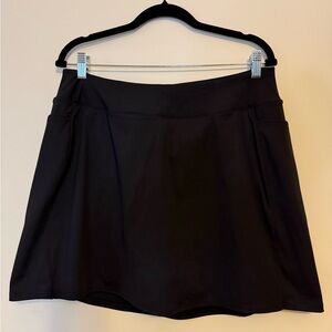 NWOT Tek Gear Women's Ultrastretch Black Skort XXL